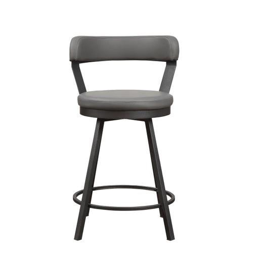 5566-24GY3A Swivel Counter Height Chair, Set of 2 - 5566-24GY3A