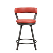 5566-24RD3A Swivel Counter Height Chair, Set of 2 - 5566-24RD3A