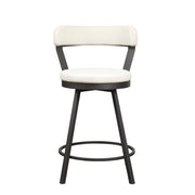 5566-24WT3A Swivel Counter Height Chair, Set of 2 - 5566-24WT3A