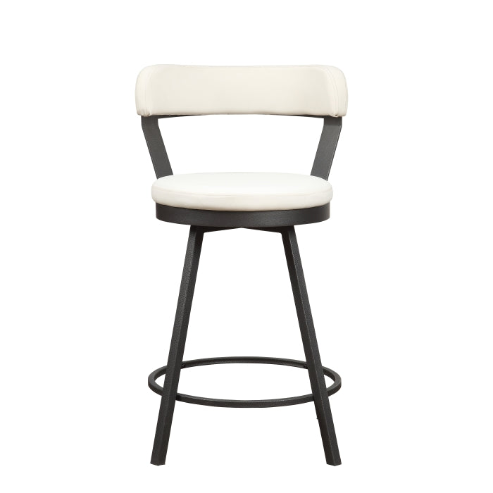 5566-24WT3A Swivel Counter Height Chair, Set of 2 - 5566-24WT3A