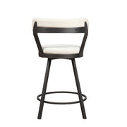 5566-24WT3A Swivel Counter Height Chair, Set of 2 - 5566-24WT3A