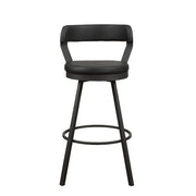 5566-29BK3A Swivel Pub Height Chair, Set of 2 - 5566-29BK3A