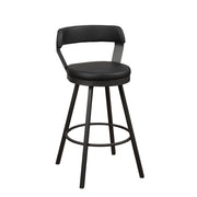 5566-29BK3A Swivel Pub Height Chair, Set of 2 - 5566-29BK3A