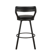 5566-29BK3A Swivel Pub Height Chair, Set of 2 - 5566-29BK3A