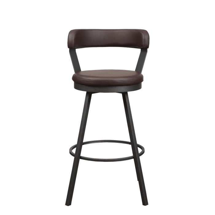 5566-29BR3A Swivel Pub Height Chair, Set of 2 - 5566-29BR3A