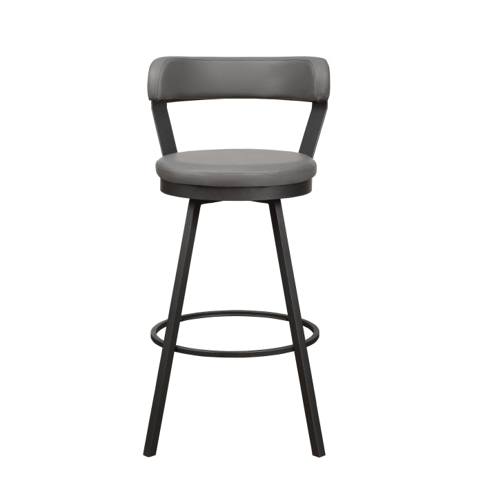 5566-29GY3A Swivel Pub Height Chair, Set of 2 - 5566-29GY3A