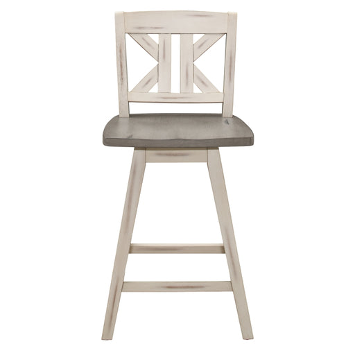 5602-24WTS1 Swivel Counter Height Chair, Set of 2 - 5602-24WTS1