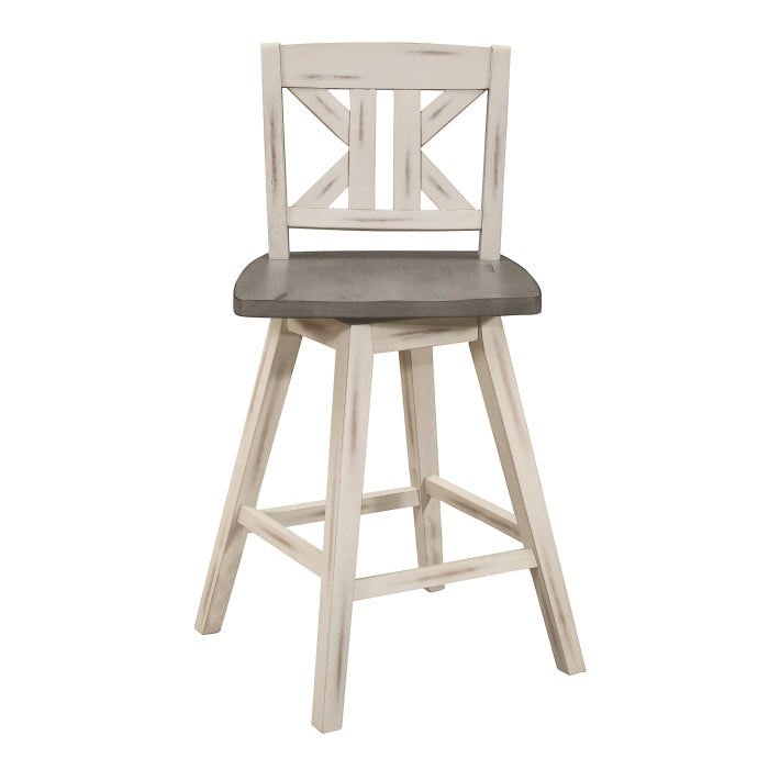 5602-24WTS1 Swivel Counter Height Chair, Set of 2 - 5602-24WTS1