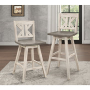 5602-24WTS1 Swivel Counter Height Chair, Set of 2 - 5602-24WTS1