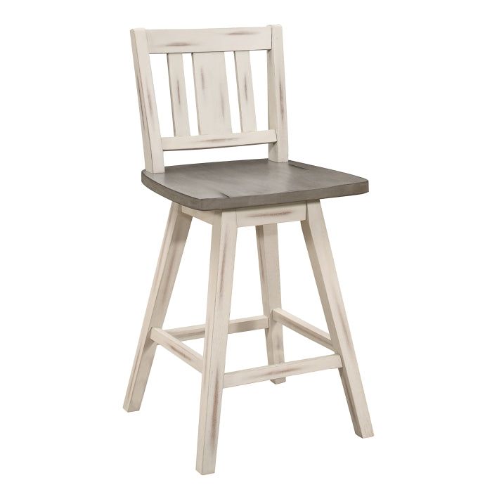 5602-24WTS2 Swivel Counter Height Chair, Set of 2 - 5602-24WTS2
