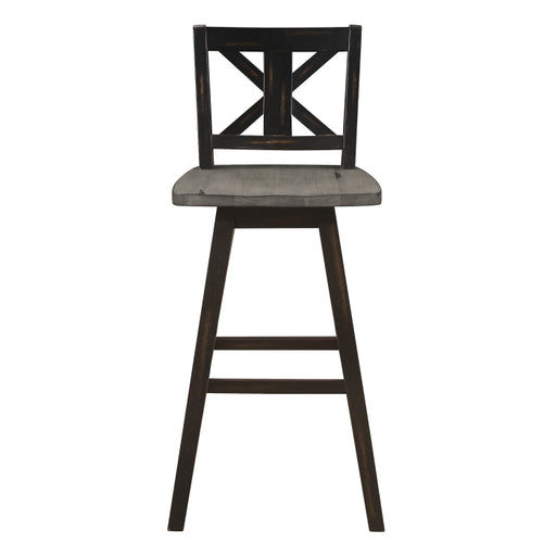 5602-29BK Swivel Pub Height Chair, Set of 2 - 5602-29BK