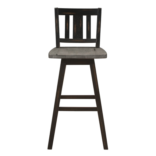 5602-29BKS2 Swivel Pub Height Chair, Set of 2 - 5602-29BKS2