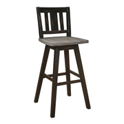 5602-29BKS2 Swivel Pub Height Chair, Set of 2 - 5602-29BKS2
