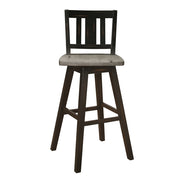 5602-29BKS2 Swivel Pub Height Chair, Set of 2 - 5602-29BKS2