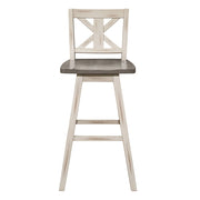 5602-29WT Swivel Pub Height Chair, Set of 2 - 5602-29WT