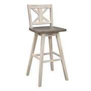5602-29WT Swivel Pub Height Chair, Set of 2 - 5602-29WT