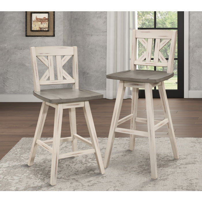 5602-29WTS1 Swivel Pub Height Chair, Set of 2 - 5602-29WTS1