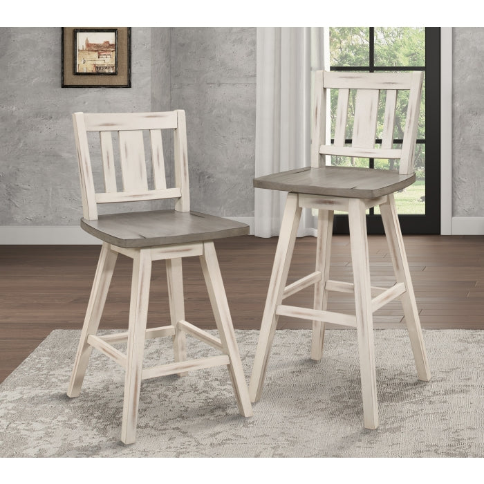 5602-29WTS2 Swivel Pub Height Chair, Set of 2 - 5602-29WTS2