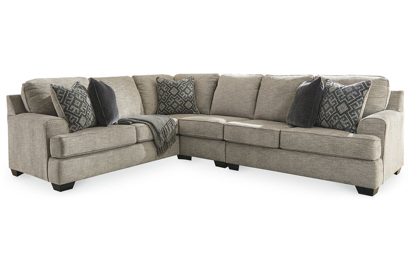 Bovarian Stone 3-Piece Sectional -  Ashley - Luna Furniture