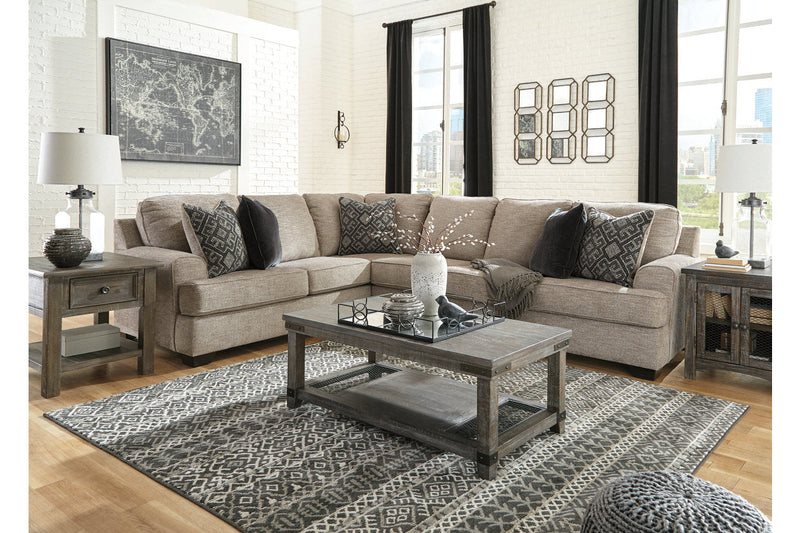 Bovarian Stone 3-Piece Sectional -  Ashley - Luna Furniture