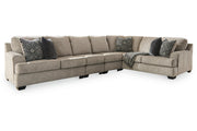 Bovarian Stone 4-Piece Sectional -  Ashley - Luna Furniture