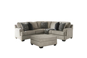 Bovarian Stone 2-Piece Sectional with Ottoman -  Ashley - Luna Furniture