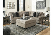 Bovarian Stone 2-Piece Sectional with Ottoman -  Ashley - Luna Furniture