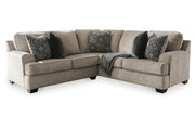 Bovarian Stone 2-Piece Sectional -  Ashley - Luna Furniture