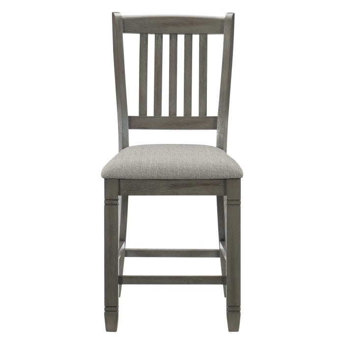 5627GY-24 Counter Height Chair, Set of 2 - 5627GY-24