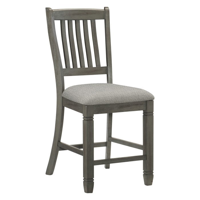 5627GY-24 Counter Height Chair, Set of 2 - 5627GY-24