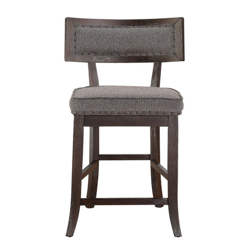 5655-24FA Counter Height Chair, Fabric, Set of 2 - 5655-24FA