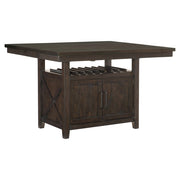 5655-36* (2)Counter Height Table with Storage Base - 5655-36*