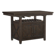 5655-36* (2)Counter Height Table with Storage Base - 5655-36*