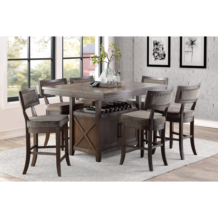 5655-36* (2)Counter Height Table with Storage Base - 5655-36*