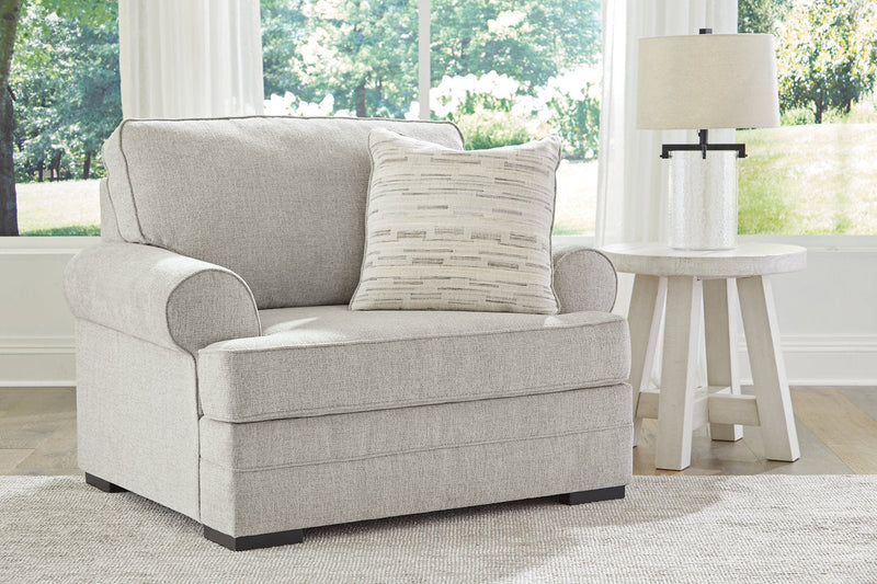 Eastonbridge  Oversized Chair and Ottoman -  Ashley - Luna Furniture