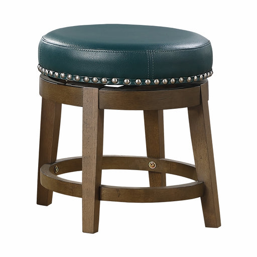 5681GEN-18 Round Swivel Stool, Green, Set of 2 - 5681GEN-18