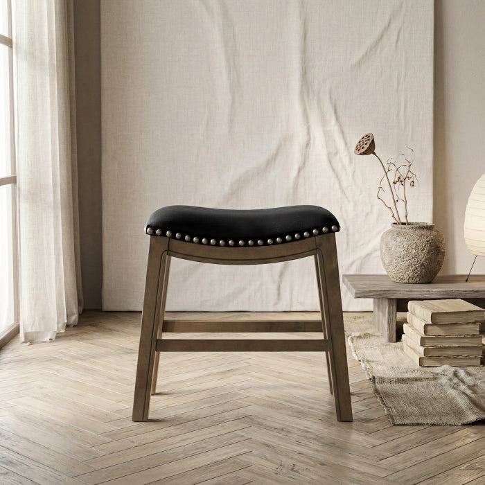 5682BLK-18 18 Dining Stool, Black - 5682BLK-18