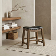 5682BLK-18 18 Dining Stool, Black - 5682BLK-18