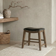 5682BLK-18 18 Dining Stool, Black - 5682BLK-18