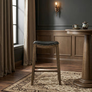 5682BLK-29 29 Pub Height Stool, Black - 5682BLK-29