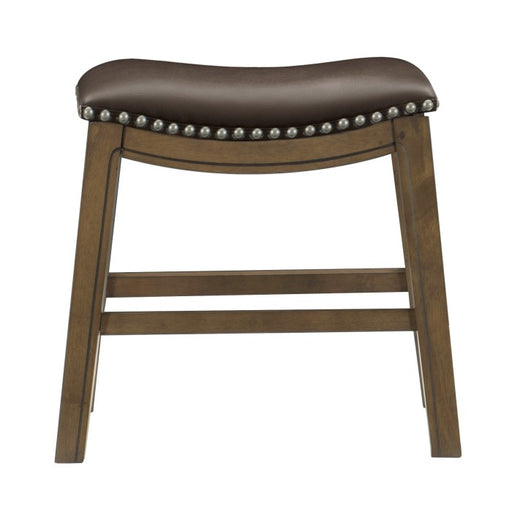 5682BRW-18 18 Dining Stool, Brown - 5682BRW-18