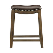 5682BRW-24 24 Counter Height Stool, Brown - 5682BRW-24