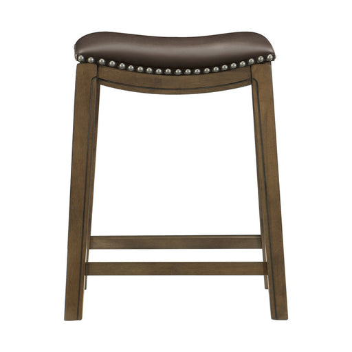 5682BRW-24 24 Counter Height Stool, Brown - 5682BRW-24