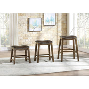 5682BRW-24 24 Counter Height Stool, Brown - 5682BRW-24