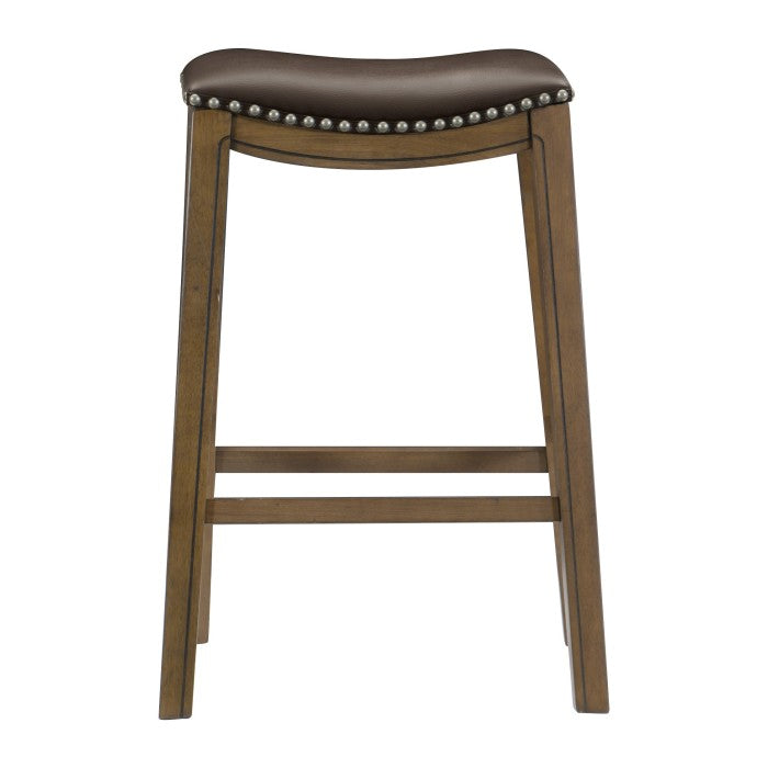5682BRW-29 29 Pub Height Stool, Brown - 5682BRW-29