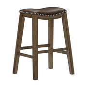 5682BRW-29 29 Pub Height Stool, Brown - 5682BRW-29