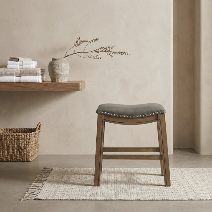 5682GRY-18 18 Dining Stool, Gray - 5682GRY-18