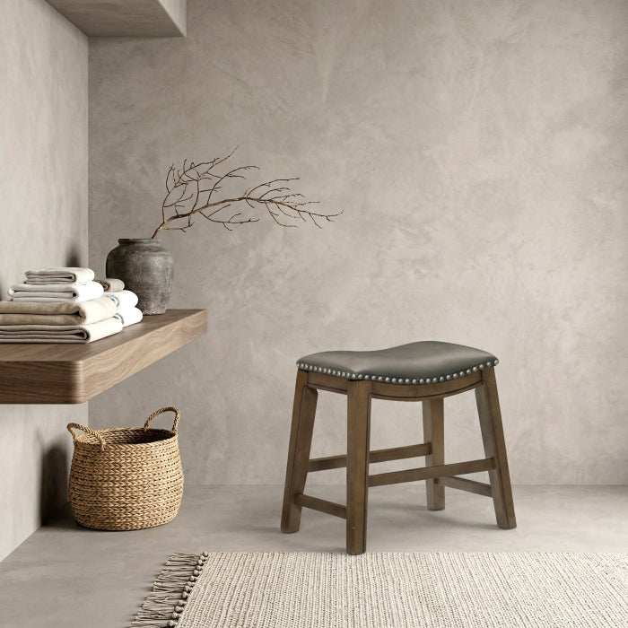 5682GRY-18 18 Dining Stool, Gray - 5682GRY-18