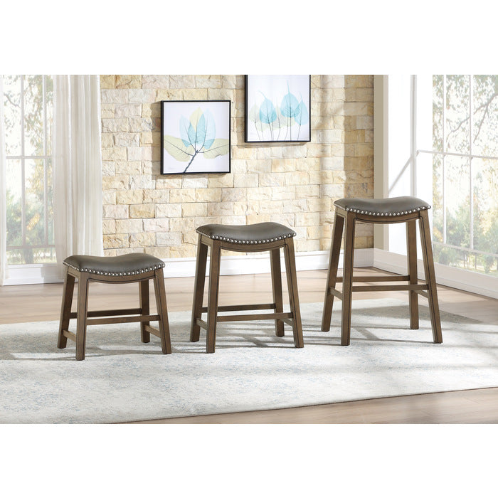 5682GRY-24 24 Counter Height Stool, Gray - 5682GRY-24