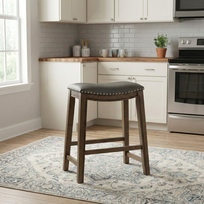 5682GRY-24 24 Counter Height Stool, Gray - 5682GRY-24